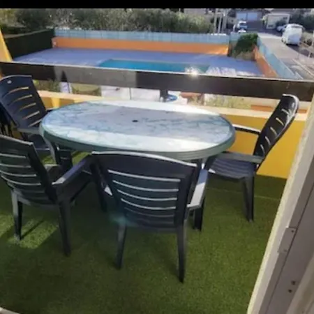 Le Sopraland 203, Joli T2 Avec Piscine Et Parking Apartment